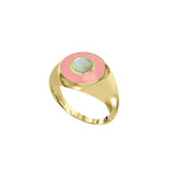 Eyes On Me Signet Ring - Opal