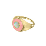 Eyes On Me Signet Ring - Opal