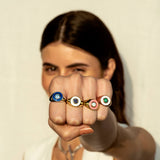 Eyes On Me Signet Ring / Iolite