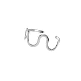 Swirl Cuff Solid (Silver)