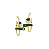 Nora Abstract Hoops