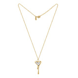 Melting Duo Heart with Anchor Chain