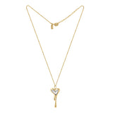 Melting Duo Heart with Anchor Chain