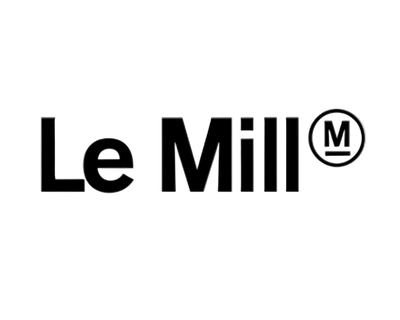 The black Le Mill M logo centered on a plain white background.