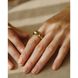 XL Solid Pebble Band (Gold)