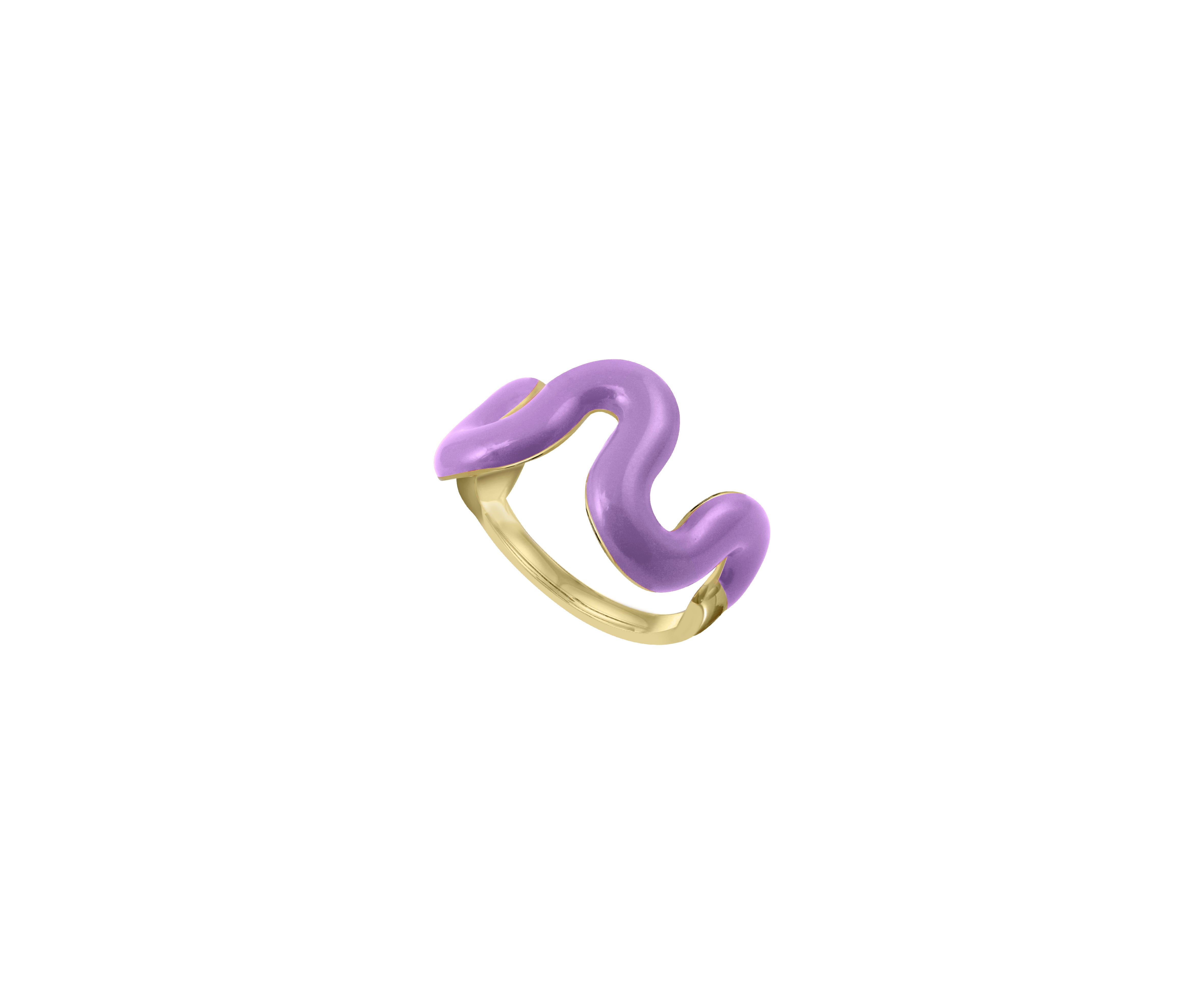 Swirl Enamel Band
