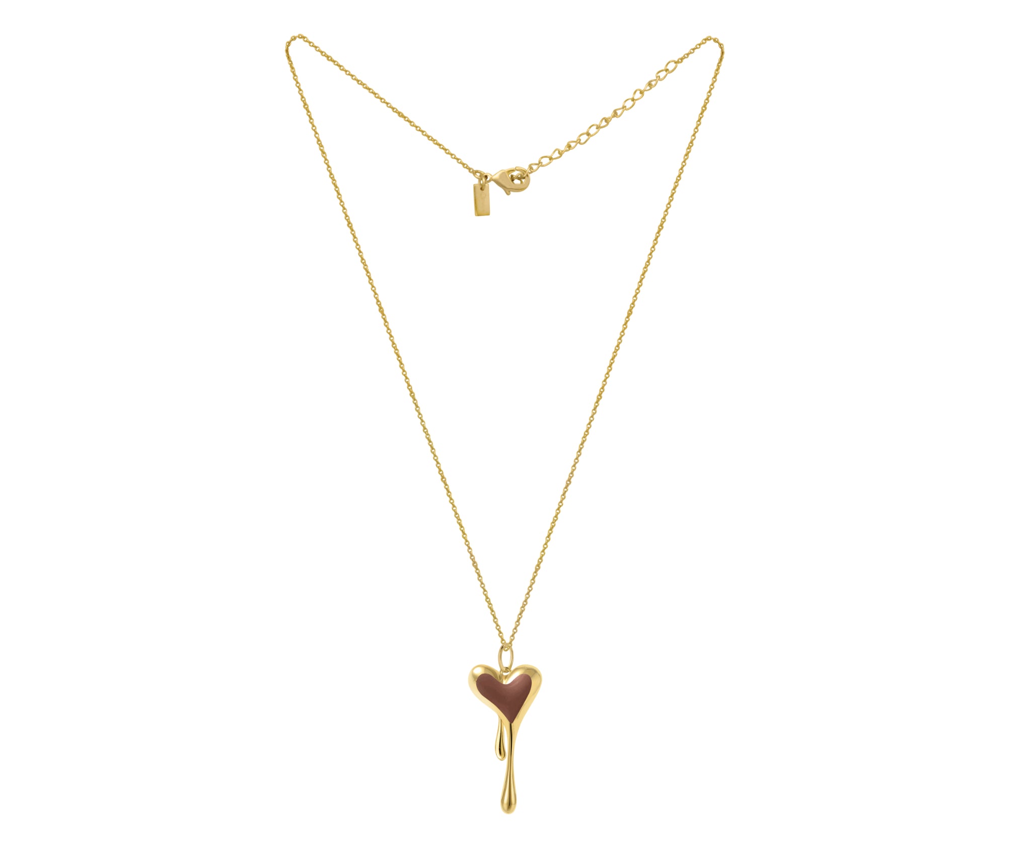 Melting Heart with Anchor Chain