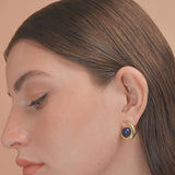 Crescent Drop studs