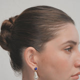 Baroque pearl drop (Lapis)