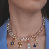 Clear Crystal Gemstone Necklace
