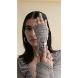 Swirl Cuff Solid (Silver)