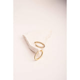 Inside Out Baby White Gem Hoops