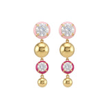 Dollop Enamel Drop Earrings
