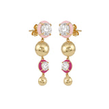 Dollop Enamel Drop Earrings