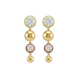 Dollop Enamel Drop Earrings