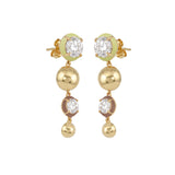 Dollop Enamel Drop Earrings