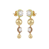 Dollop Enamel Drop Earrings