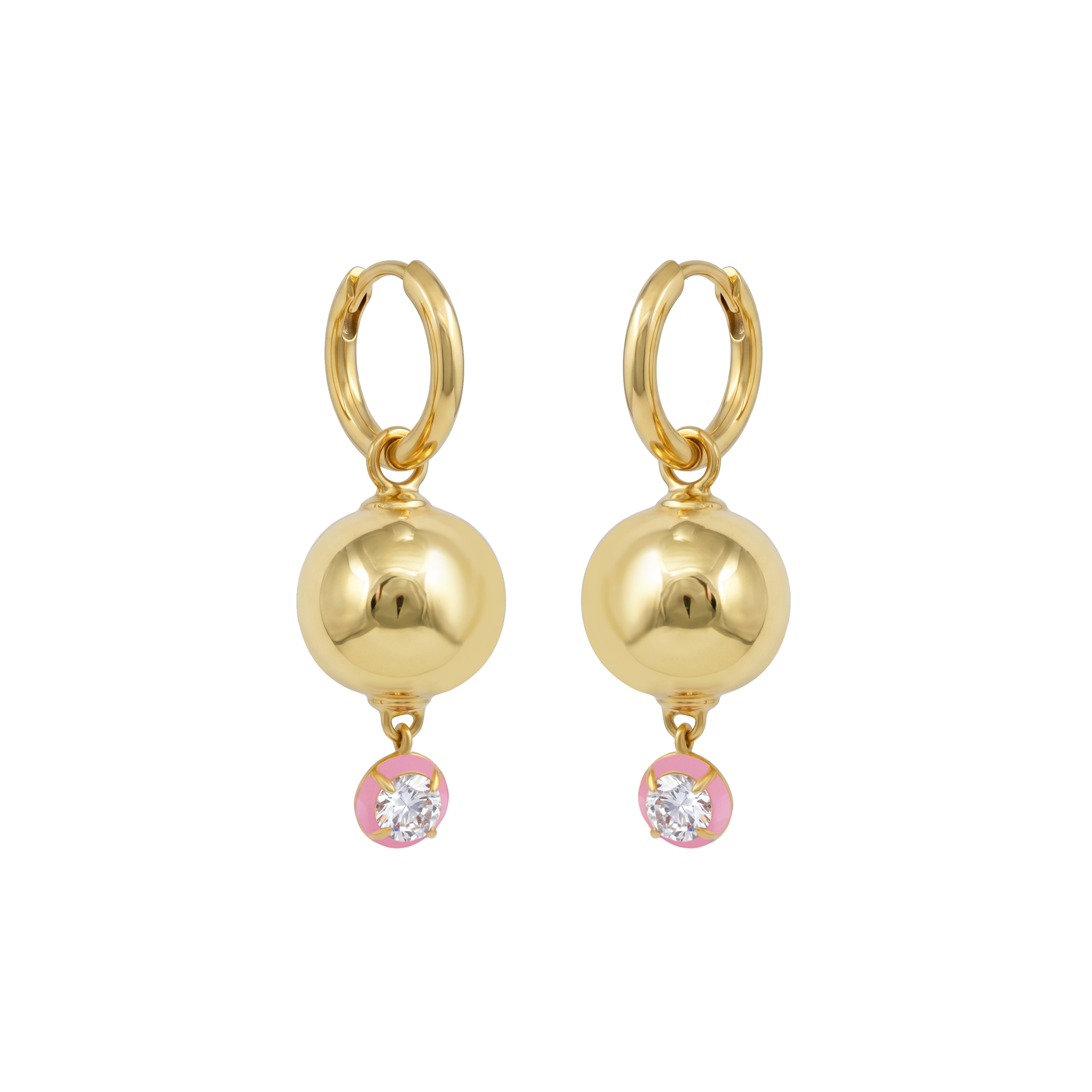 Drip Drop Enamel Earrings