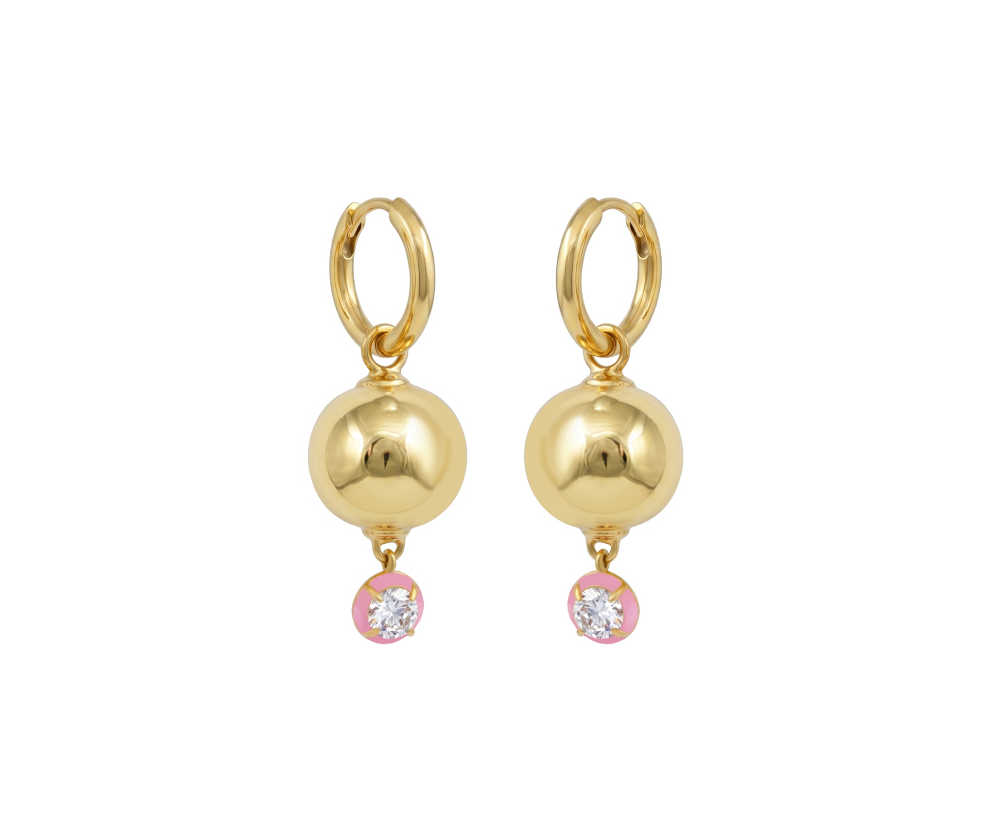 Drip Drop Enamel Earrings