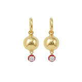 Drip Drop Enamel Earrings