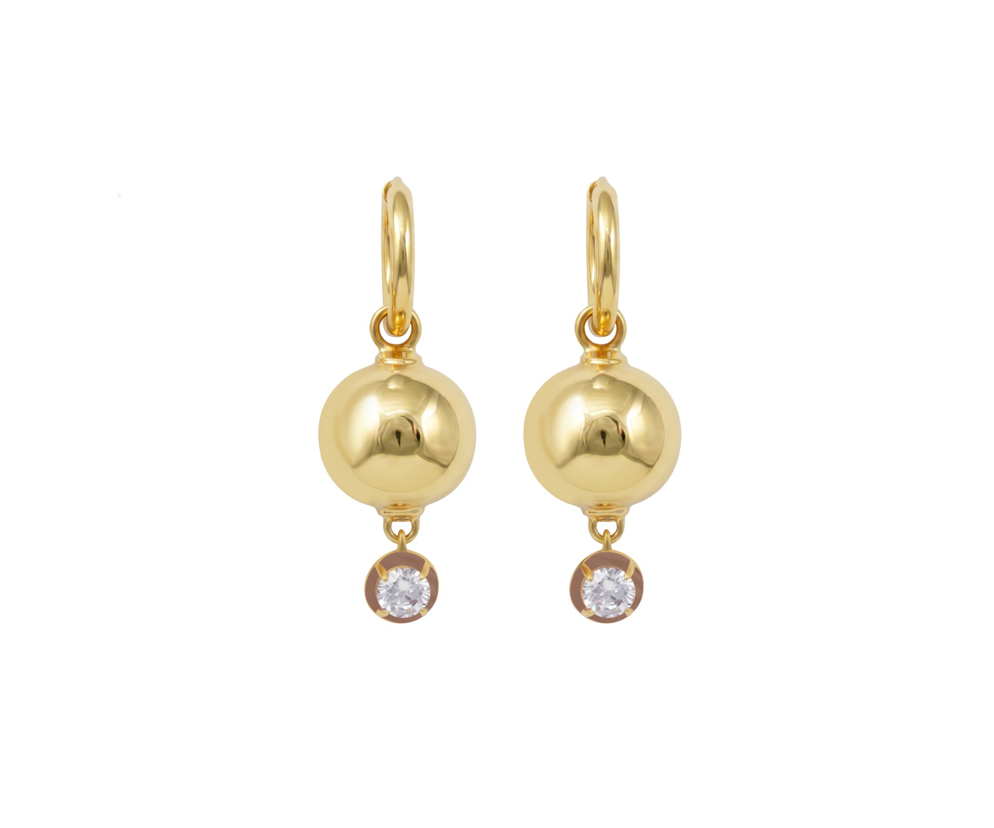 Drip Drop Enamel Earrings