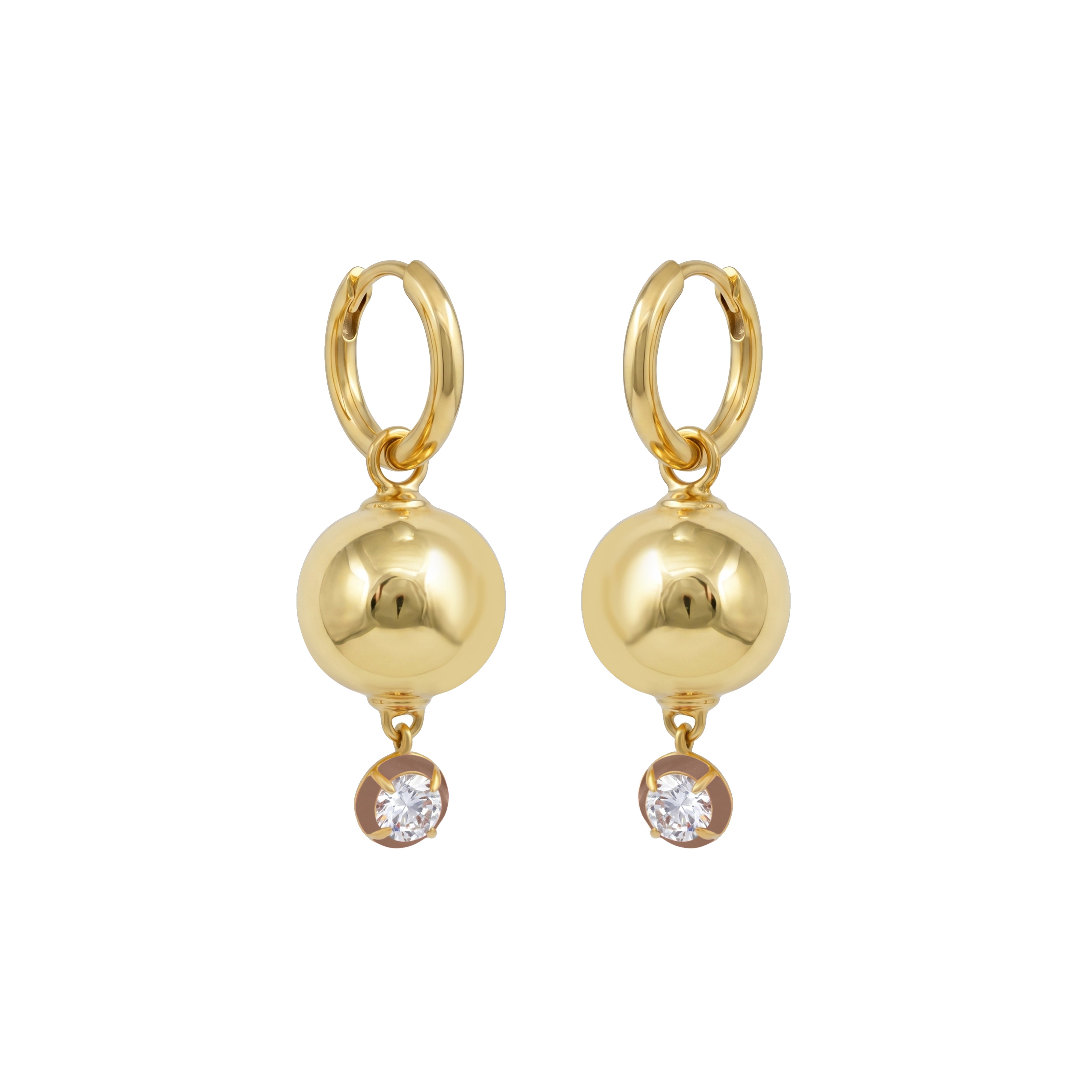 Drip Drop Enamel Earrings