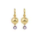 Drip Drop Enamel Earrings
