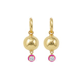 Drip Drop Enamel Earrings