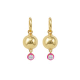 Drip Drop Enamel Earrings