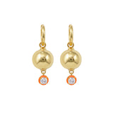 Drip Drop Enamel Earrings