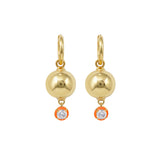 Drip Drop Enamel Earrings