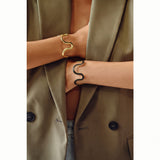 Swirl Enamel Cuff