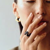 Swirl Enamel Band