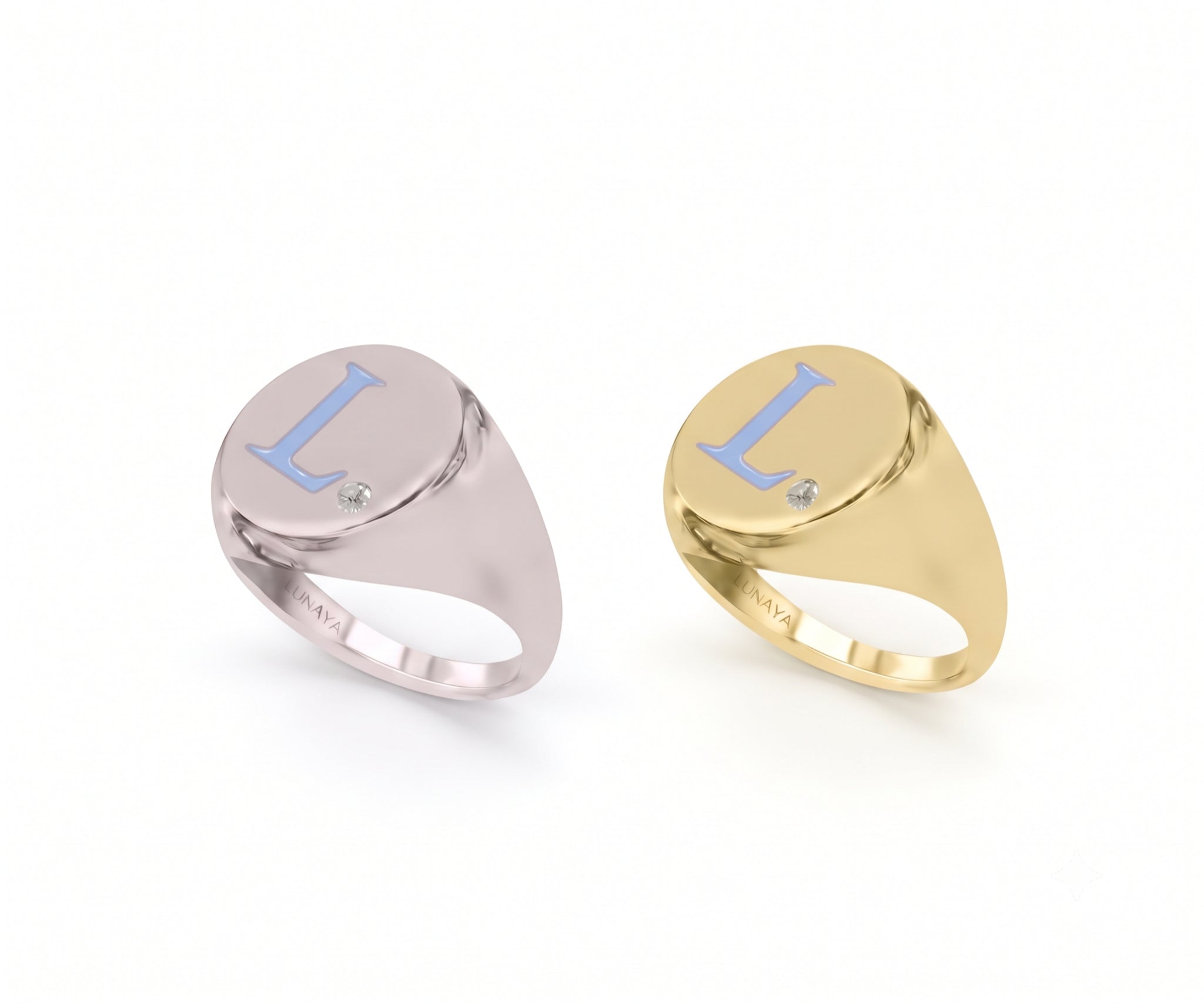 Initial Signet Ring