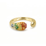 Rainbow Frosted Band
