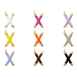 XL Pop Initial with Snake Chain