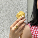 Ripple solid Ring