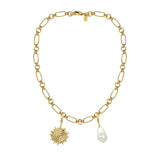 Island charm necklace