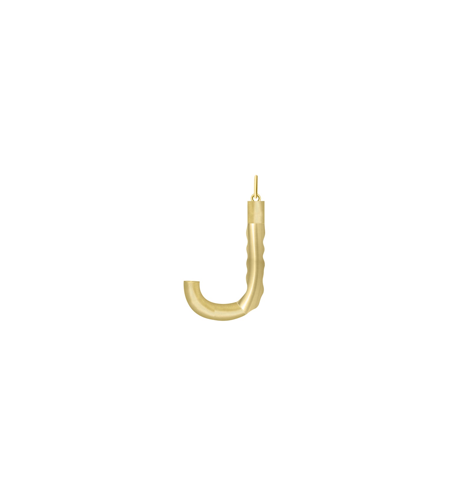 XL Solid Initial Without Chain · Brass Only