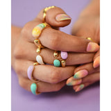 Pebble Pop Rings