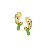 Pebble pop drop earrings