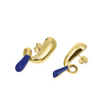 Pebble pop drop earrings