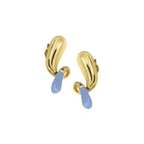 Pebble pop drop earrings