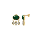 Malora bubble drop earrings