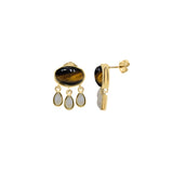 Tyra bubble drop earrings