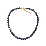Midnight gemstone necklace