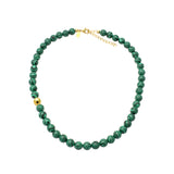 Forest gemstone necklace