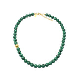 Malachite Beaded Necklace