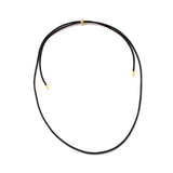 Cord charm necklace