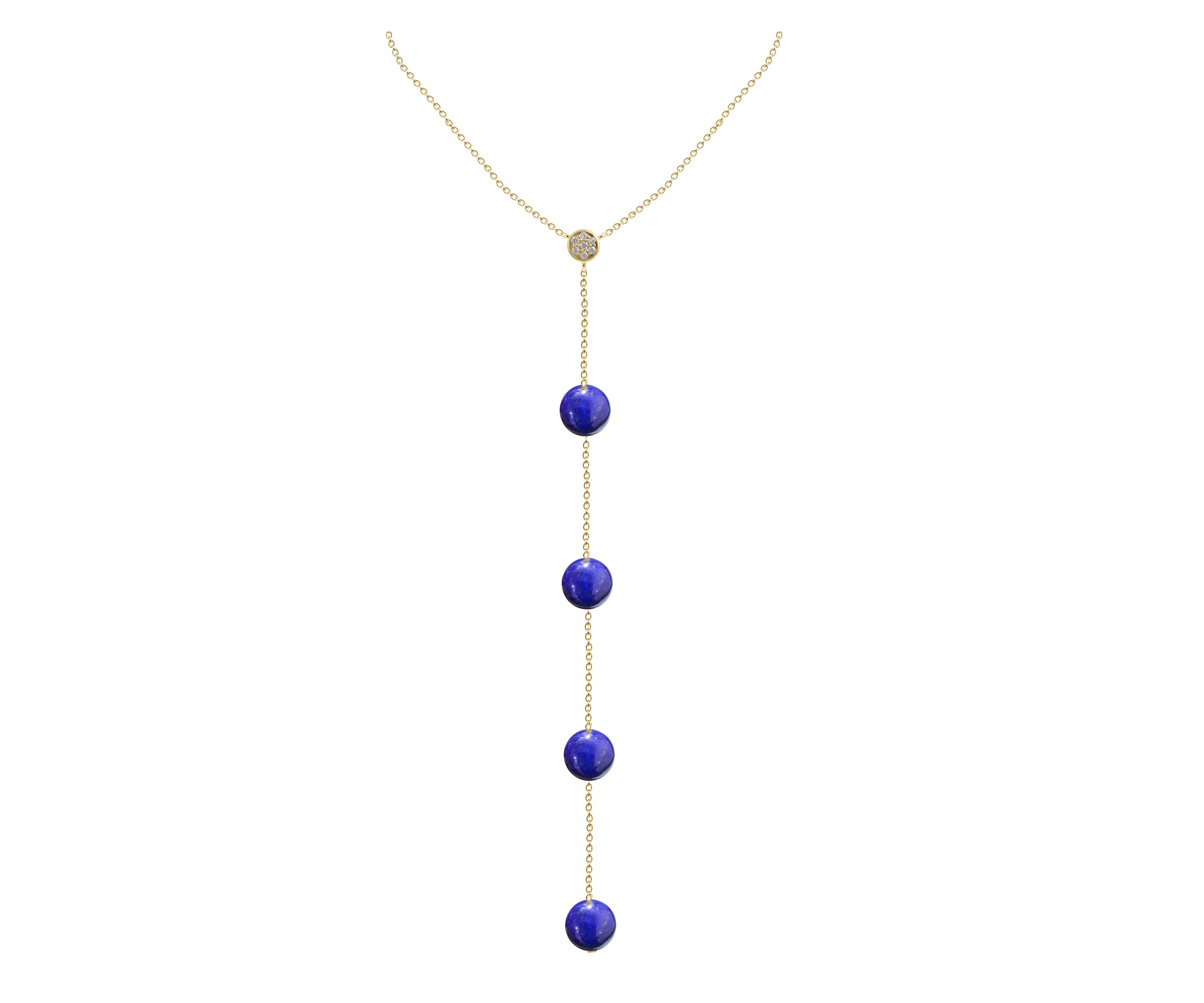 Cascade Lariat Necklace